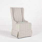 Classic Home Melrose Wingback Upholstered Dining Chair Striped Model 53051433